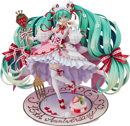 Character Vocal Series 01: Hatsune Miku PVC Statue 1/7 Hatsune Miku: 15th Anniversary Ver. 29 cm - Smalltinytoystore