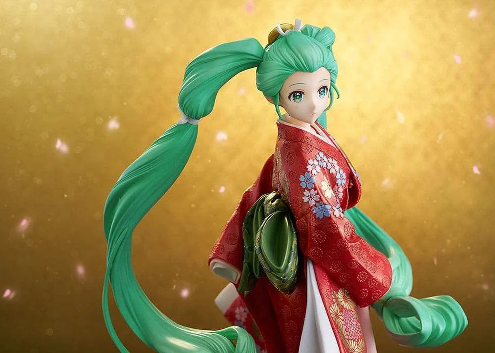 Character Vocal Series 01: Hatsune Miku PVC Statue 1/7 Hatsune Miku: Beauty Looking Back Miku Ver. 28 cm - Smalltinytoystore
