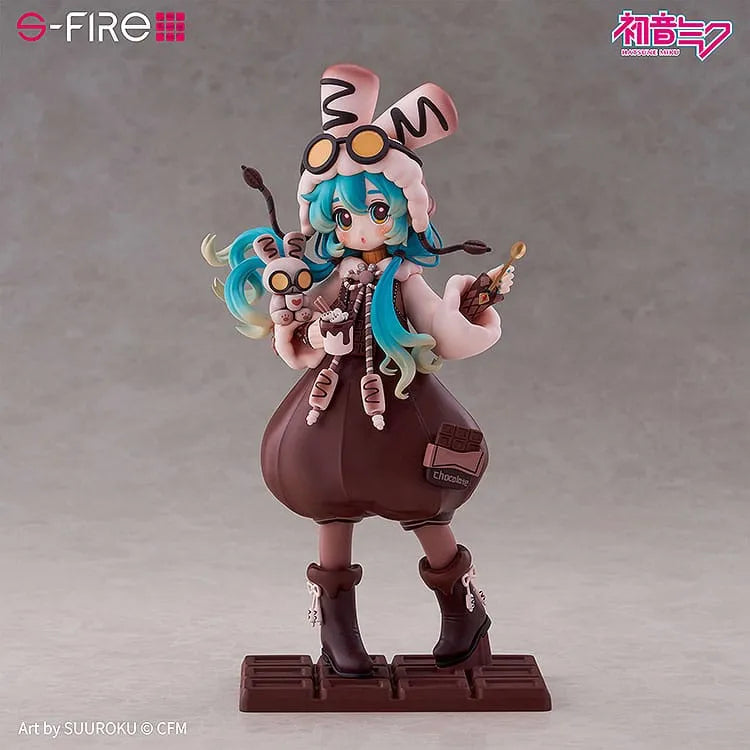 Character Vocal Series 01: Hatsune Miku PVC Statue Hatsune Miku Marshmallow Hot Cocoa 22 cm - Smalltinytoystore