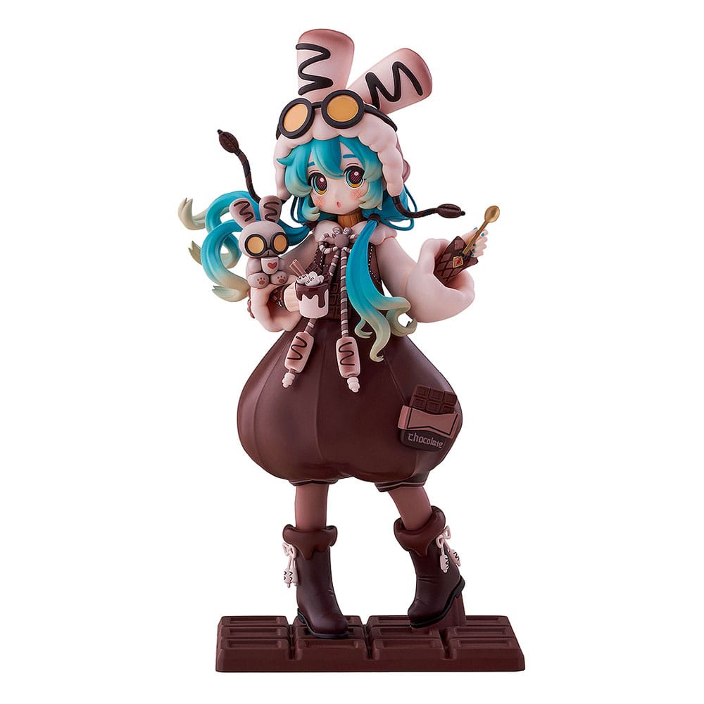Character Vocal Series 01: Hatsune Miku PVC Statue Hatsune Miku Marshmallow Hot Cocoa 22 cm - Smalltinytoystore
