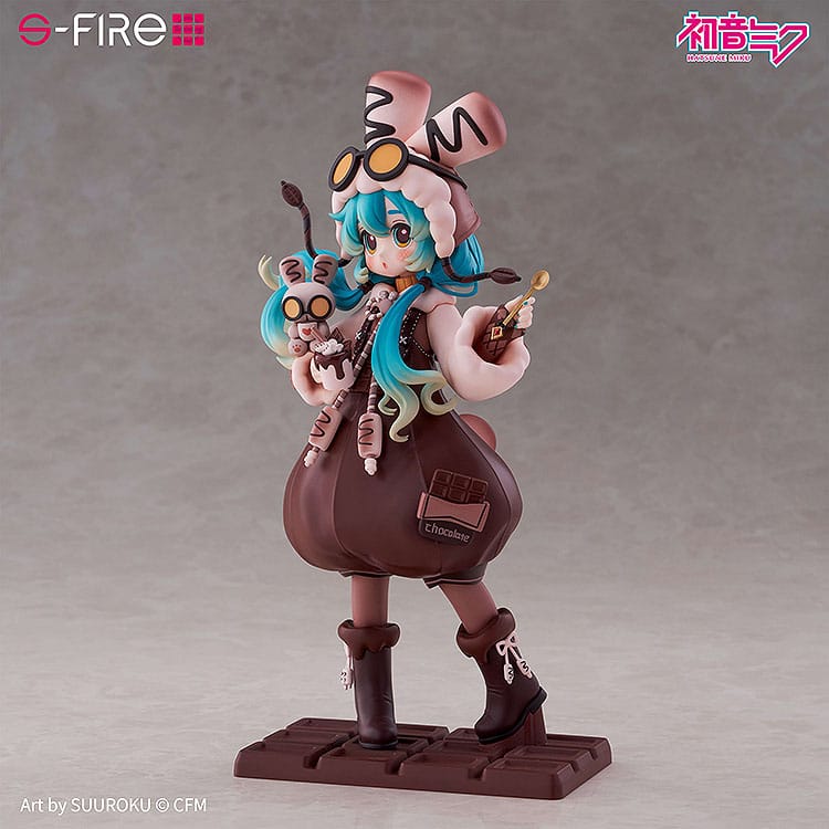 Character Vocal Series 01: Hatsune Miku PVC Statue Hatsune Miku Marshmallow Hot Cocoa 22 cm - Smalltinytoystore