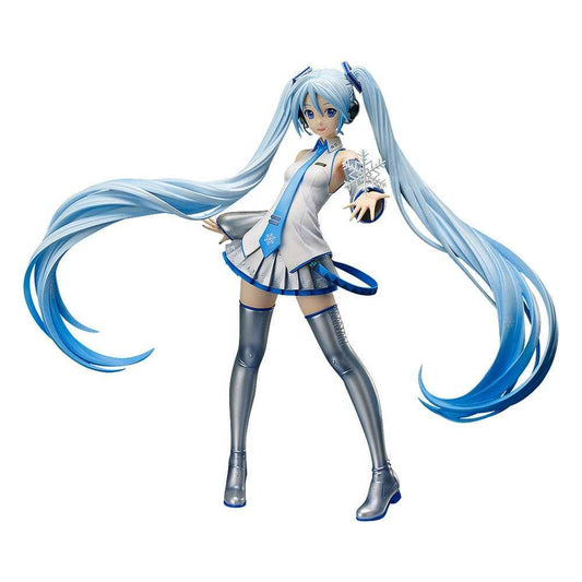 Character Vocal Series 01 Hatsune Miku Statue 1/4 Snow Miku 42 cm (re-run) - Smalltinytoystore