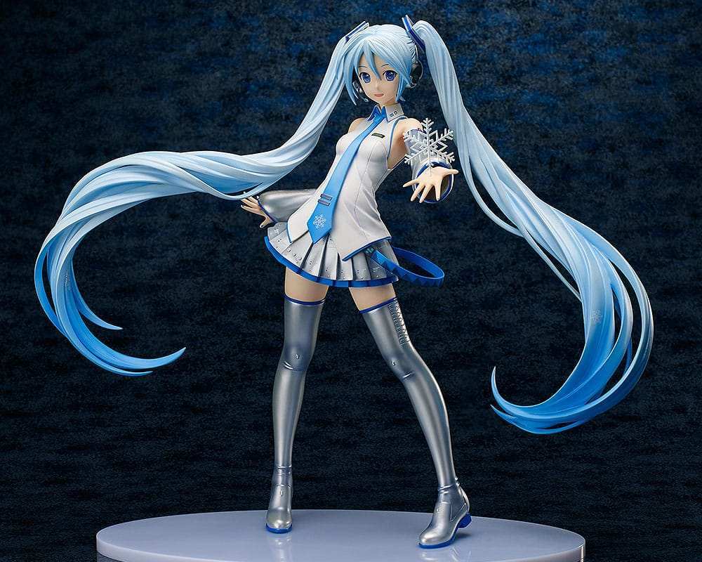 Character Vocal Series 01 Hatsune Miku Statue 1/4 Snow Miku 42 cm (re-run) - Smalltinytoystore