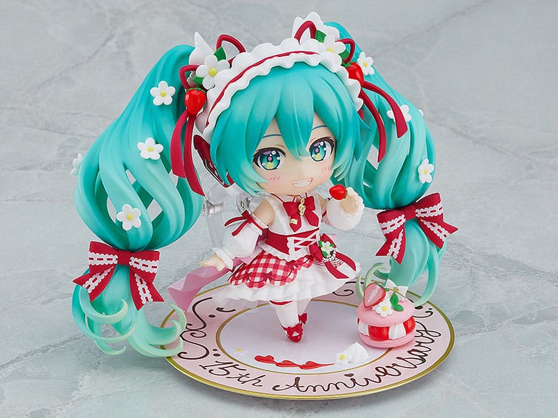 Character Vocal Series 01 Nendoroid Actionfigur Hatsune Miku 15th Anniversary Ver. 10 cm - Smalltinytoystore