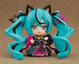 Character Vocal Series 01 Nendoroid Actionfigur Hatsune Miku: Black Maneki Miku Ver. 10 cm - Smalltinytoystore