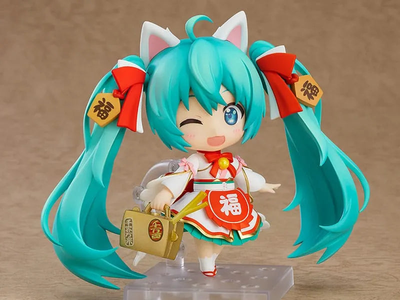 Character Vocal Series 01 Nendoroid Actionfigur Hatsune Miku: Maneki Miku Ver. 10 cm - Smalltinytoystore