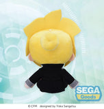 Character Vocal Series 02: Kagamine Rin/Len Fuwa Petit Mini Plüschfigur Kagamine Len Uniform Ver. (EX) 16 cm - Smalltinytoystore