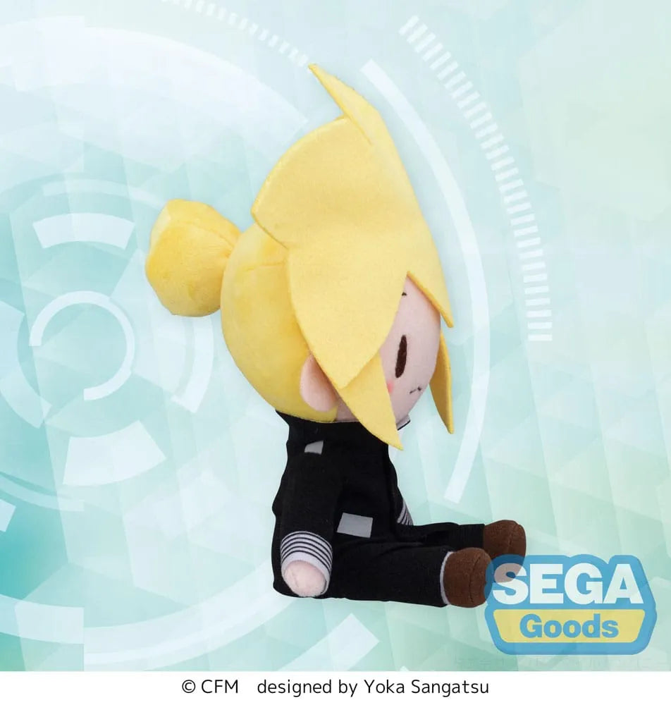 Character Vocal Series 02: Kagamine Rin/Len Fuwa Petit Mini Plüschfigur Kagamine Len Uniform Ver. (EX) 16 cm - Smalltinytoystore