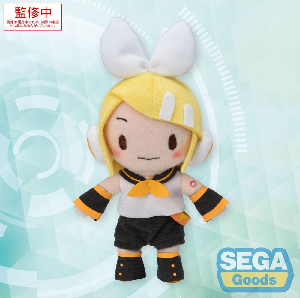 Character Vocal Series 02: Kagamine Rin/Len Fuwa Petit Mini Plüschfigur Kagamine Rin (EX) 17 cm - Smalltinytoystore