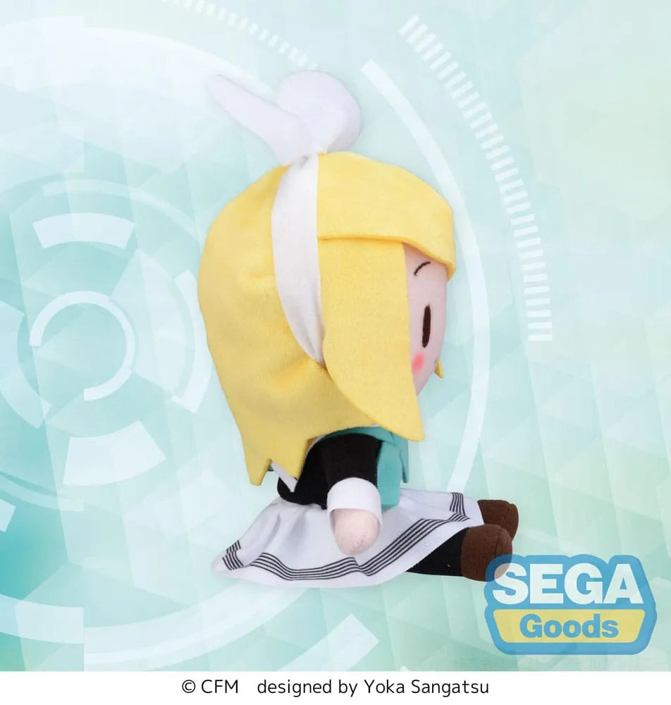 Character Vocal Series 02: Kagamine Rin/Len Fuwa Petit Mini Plüschfigur Kagamine Rin Uniform Ver. (EX) 16 cm - Smalltinytoystore