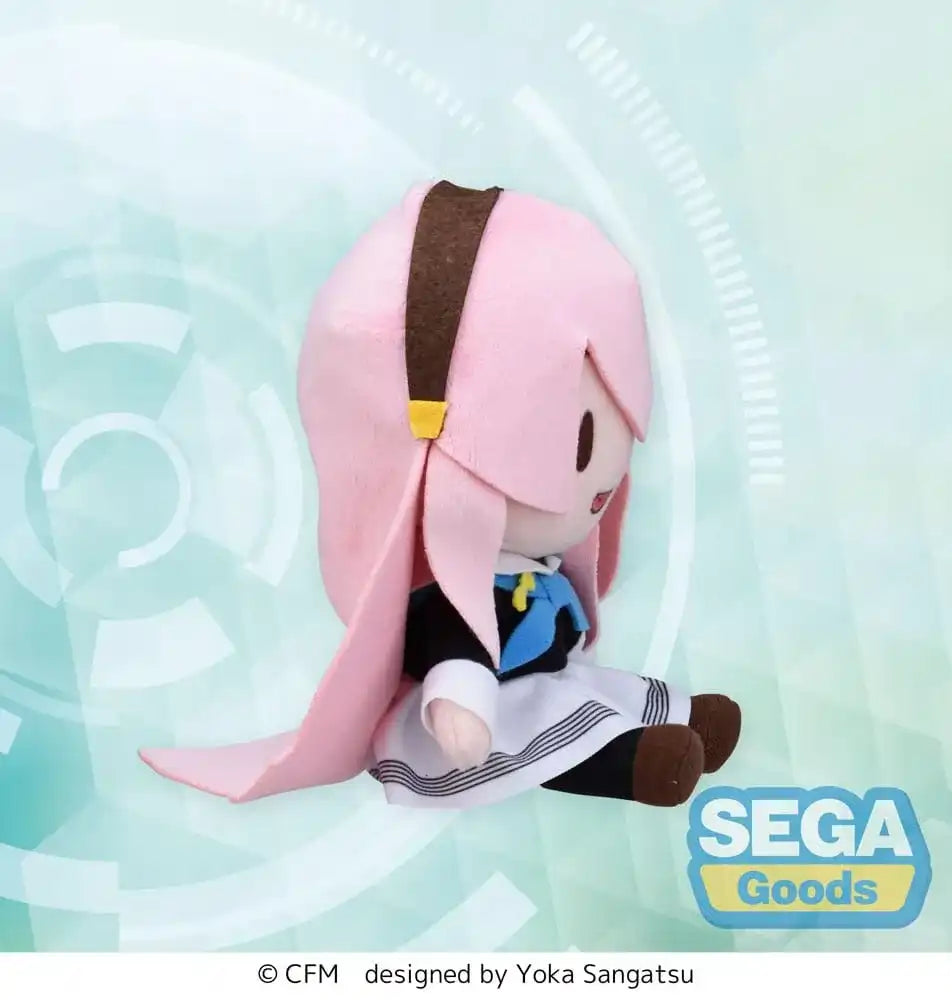 Character Vocal Series 02: Kagamine Rin/Len Fuwa Petit Mini Plüschfigur Megurine Luka Uniform Ver. (EX) 16 cm - Smalltinytoystore