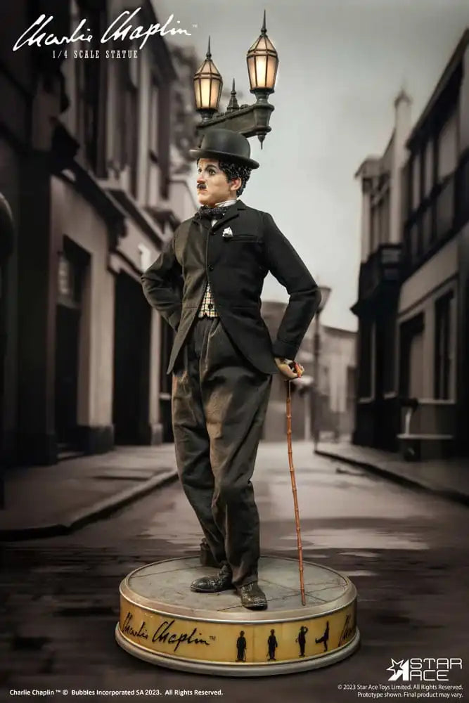 Charlie Chaplin Statue 1/4 50 cm - Smalltinytoystore