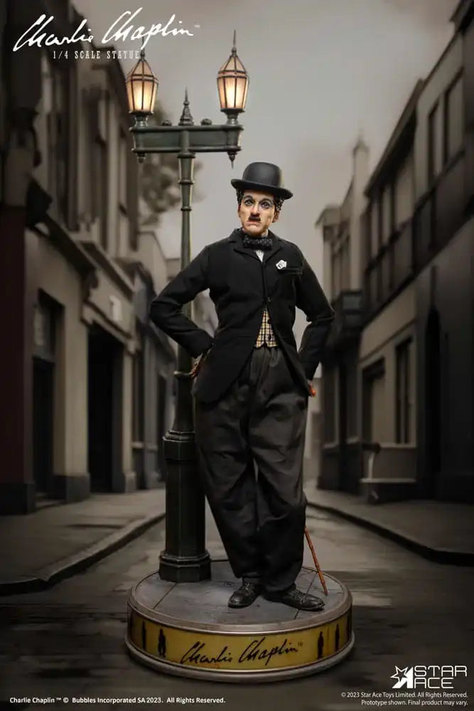 Charlie Chaplin Statue 1/4 50 cm - Smalltinytoystore