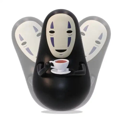 Chihiros Reise ins Zauberland Figur mit rundem Boden No Face's coffe time 6 cm - Smalltinytoystore