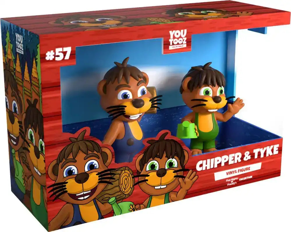 Chipper & Sons Lumber Co. Vinyl Figur Chipper and Tyke 11 cm - Smalltinytoystore