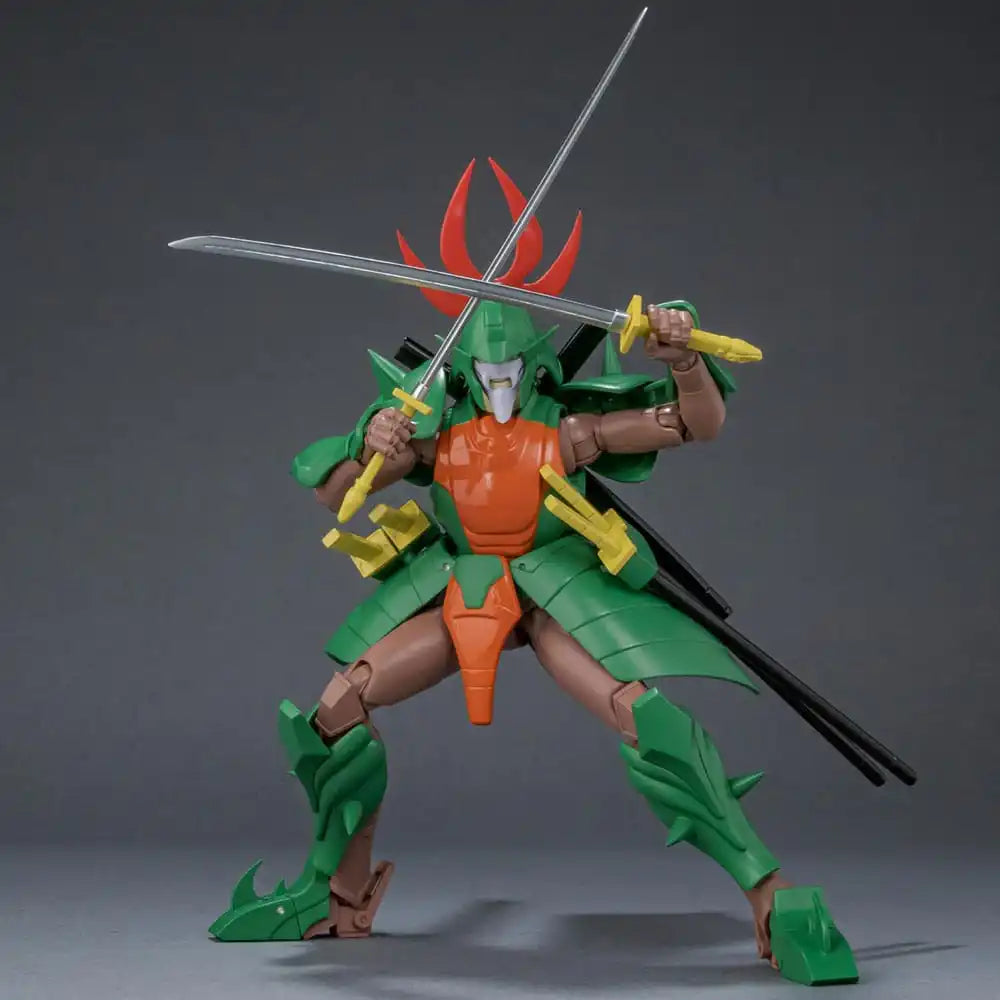 Chou-Dan-Kadou Yoroiden-Samurai Troopers Actionfigur Doku Mashou Naaza 15 cm - Smalltinytoystore