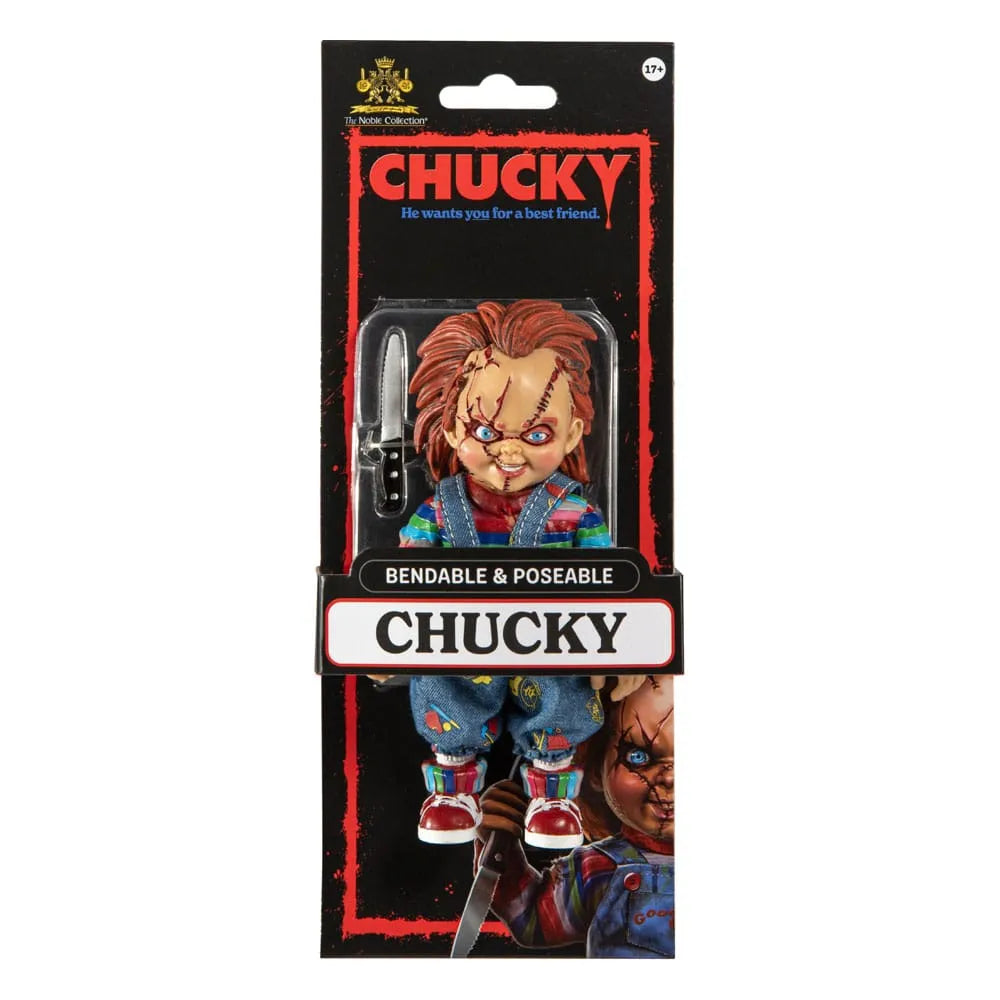 Chucky Die Mörderpuppe Bendyfigs Biegefigur Chucky 14 cm - Smalltinytoystore