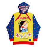 Chucky - Die Mörderpuppe by Loungefly Kapuzenjacke Chucky Größe L - Smalltinytoystore