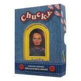 Chucky Die Mörderpuppe mit Spell Card Metallbarren Chucky Limited Edition - Smalltinytoystore