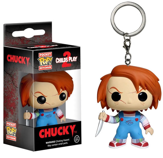 Chucky Die Mörderpuppe Pocket POP! Vinyl Schlüsselanhänger Chucky 4 cm Display (12) - Smalltinytoystore