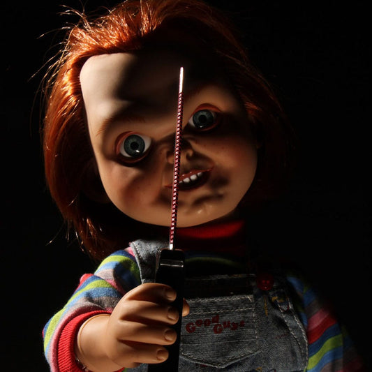 Chucky Die Mörderpuppe Puppe mit Sound Sneering Chucky 38 cm - Smalltinytoystore