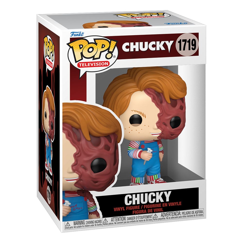 Chucky POP! Television Vinyl Figur Chucky (Melted Face) 9 cm - Smalltinytoystore