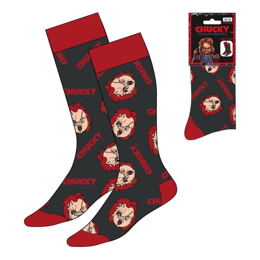 Chucky Socken Chucky Angry 38-45 - Smalltinytoystore