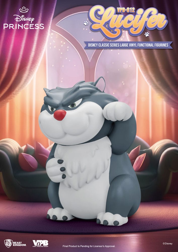 Cinderella Piggy Vinyl Spardose Lucifer 33 cm - Smalltinytoystore