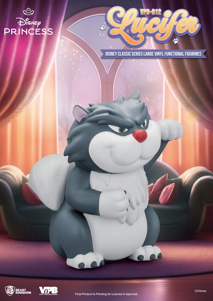 Cinderella Piggy Vinyl Spardose Lucifer 33 cm - Smalltinytoystore