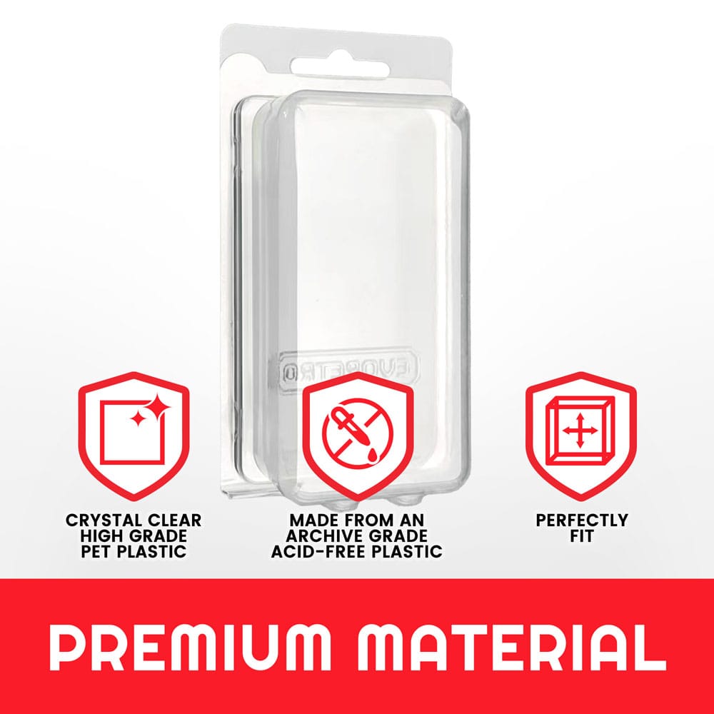 Clamshell PET Gehäuse 35er-Pack für Actionfiguren XL - Smalltinytoystore