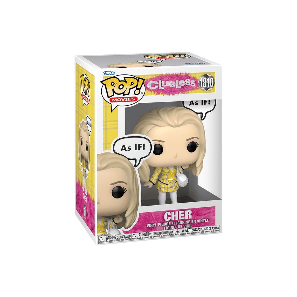 Clueless 30th Anniversary POP! Sayings Vinyl Figuren Cher 9 cm - Smalltinytoystore