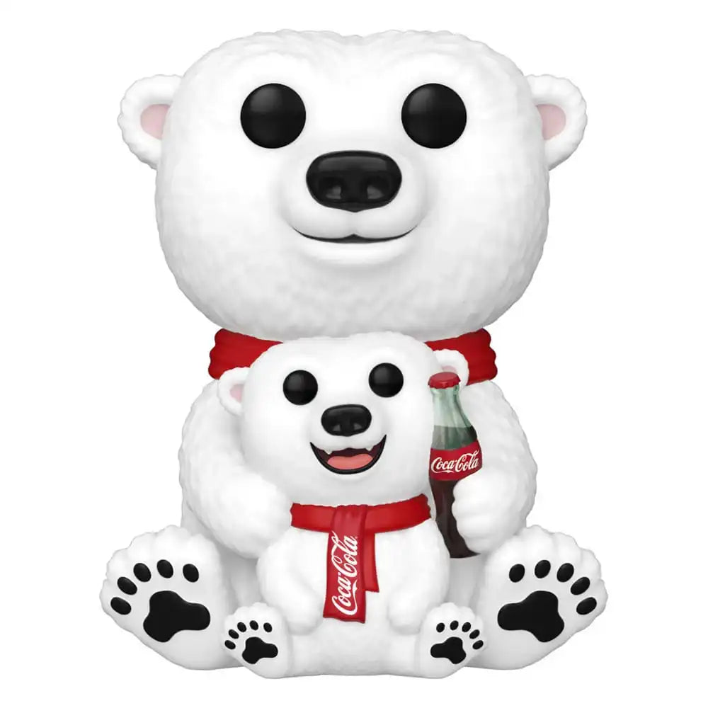 Coca-Cola POP&Buddy! Movies Vinyl Figur Bear & Cub 9 cm - Smalltinytoystore