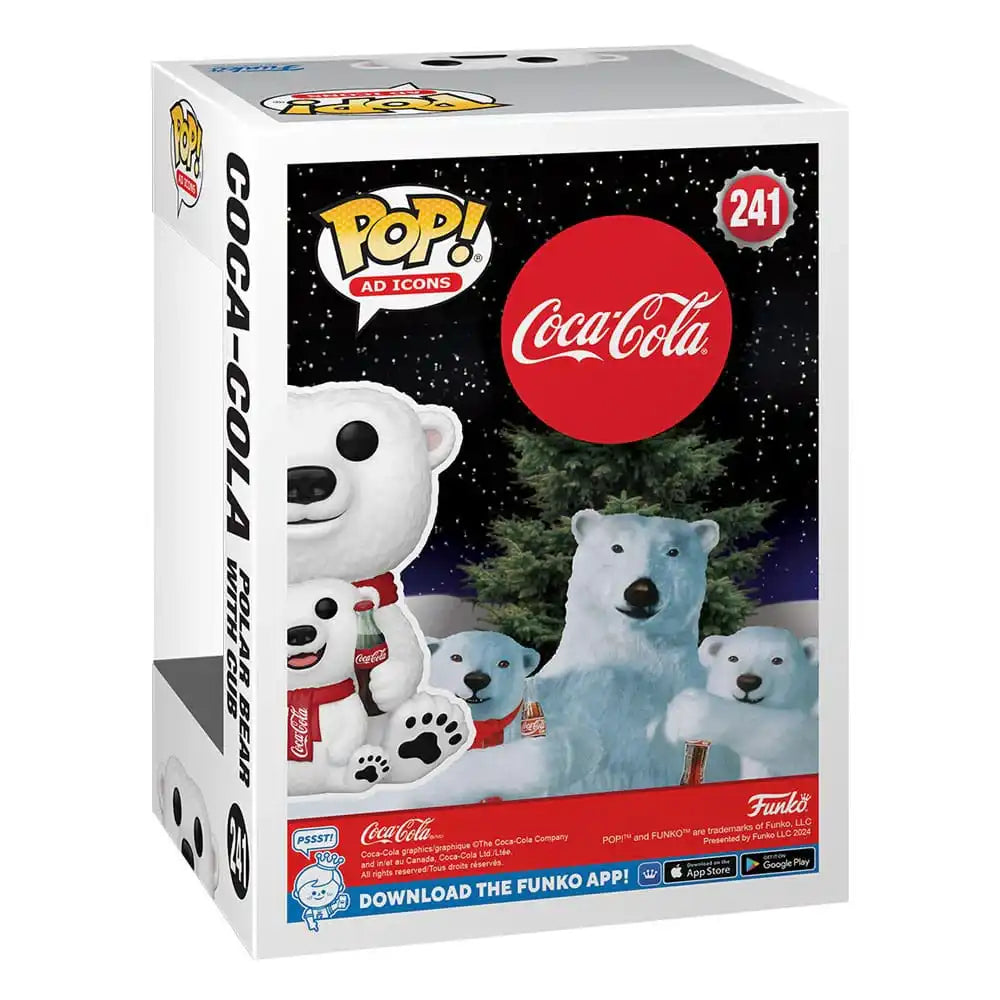 Coca-Cola POP&Buddy! Movies Vinyl Figur Bear & Cub 9 cm - Smalltinytoystore