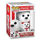 Coca-Cola POP&Buddy! Movies Vinyl Figur Bear & Cub 9 cm - Smalltinytoystore