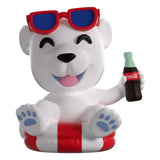 Coca-Cola Vinyl Figur Coca-Cola Polar Bear 8 cm - Smalltinytoystore
