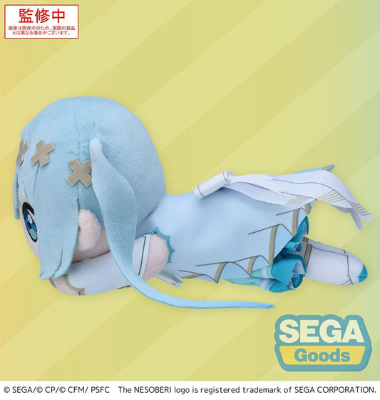 COLORFUL STAGE! The Movie: A Miku Who Can't Sing Nesoberi Lay-Down Plüschfigur Hatsune Miku Unshuttered Sekai 16 cm - Smalltinytoystore