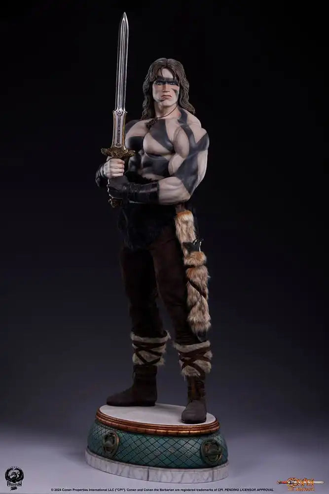 Conan der Barbar Elite Series Statue 1/2 Conan Warpaint Edition 116 cm - Smalltinytoystore