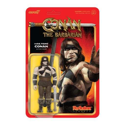 Conan Der Barbar ReAction Actionfigur Wave 02 Conan (War Paint) 10 cm - Smalltinytoystore