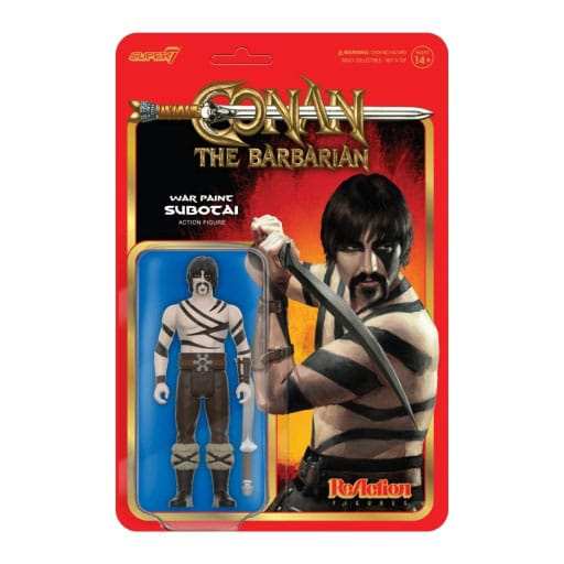Conan Der Barbar ReAction Actionfigur Wave 02 Subotai (War Paint) 10 cm - Smalltinytoystore