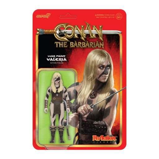 Conan Der Barbar ReAction Actionfigur Wave 02 Valeria (War Paint) 10 cm - Smalltinytoystore