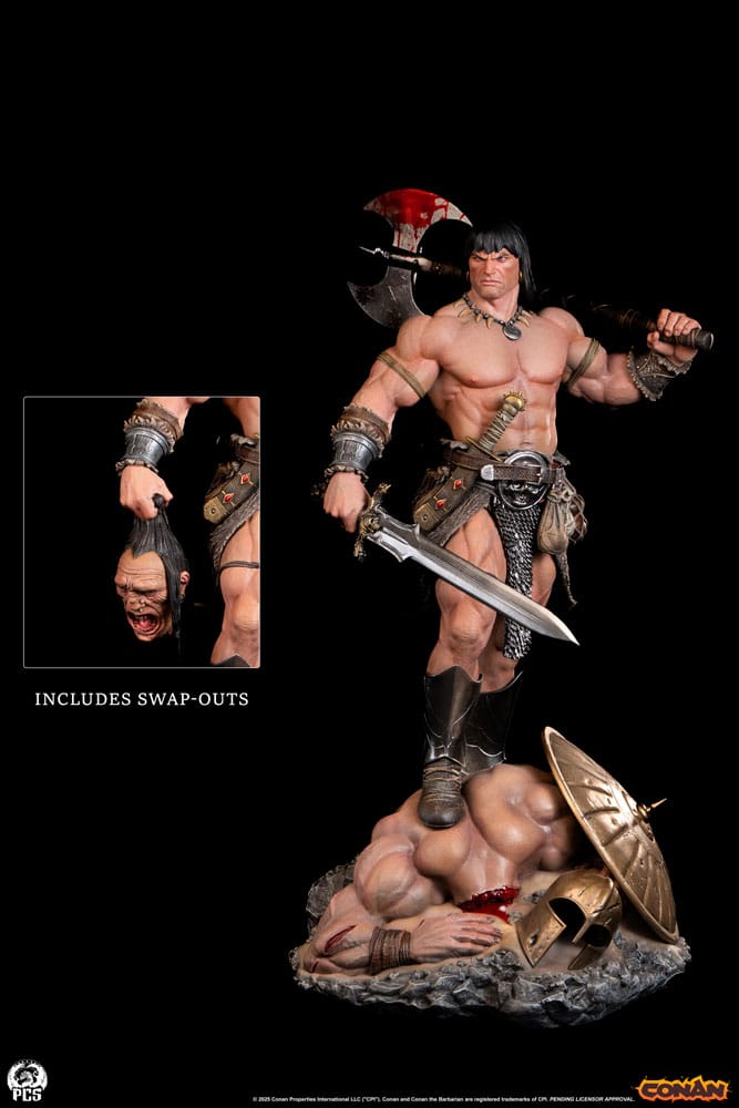 Conan der Barbar Statue 1/4 Conan 58 cm - Smalltinytoystore
