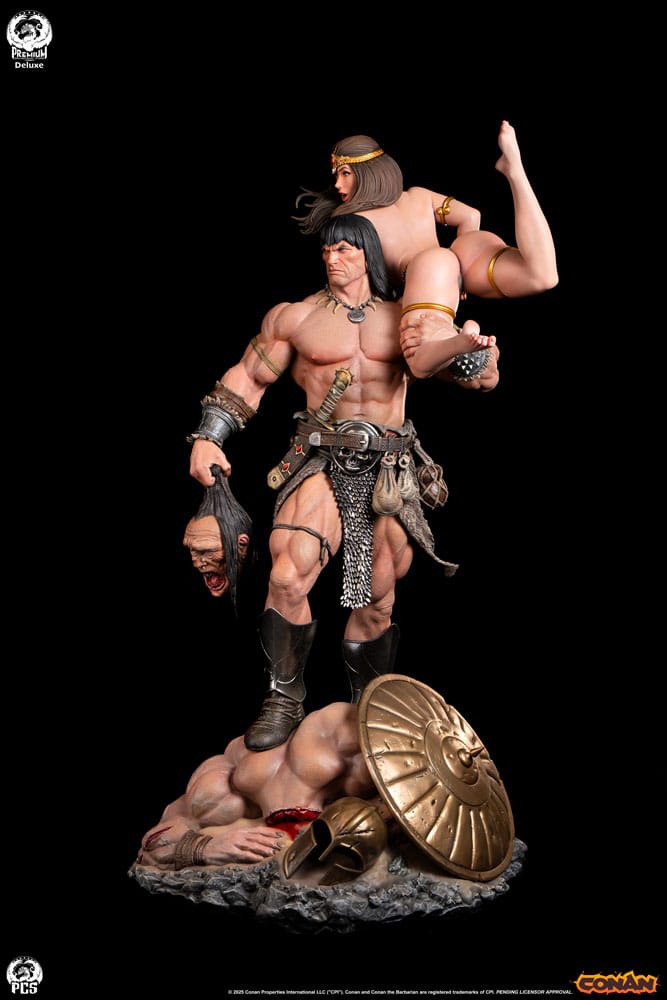 Conan der Barbar Statue 1/4 Conan Deluxe Edition 63 cm - Smalltinytoystore