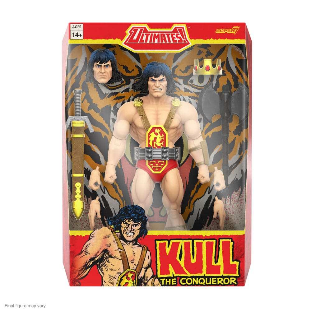 Conan der Barbar Ultimates Actionfigur Kull The Conqueror 18 cm - Smalltinytoystore