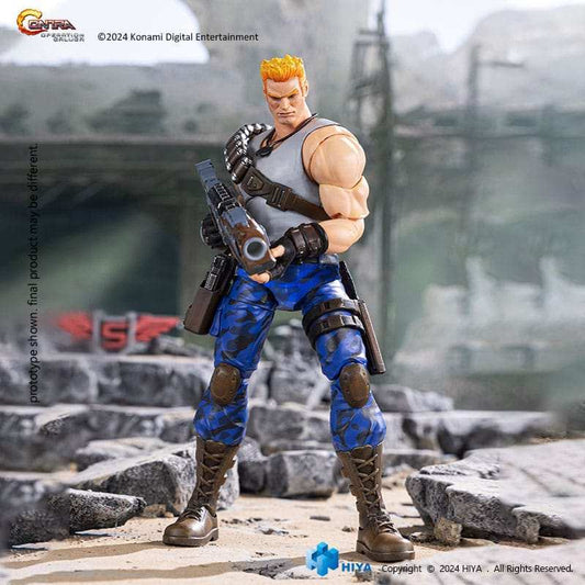 Contra Operation Galuga Exquisite Basic Bill Rizer 16 cm - Smalltinytoystore