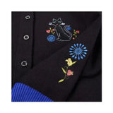 Coraline by Loungefly Cardigan Unisex Collared Cat Dragonfly Größe XL