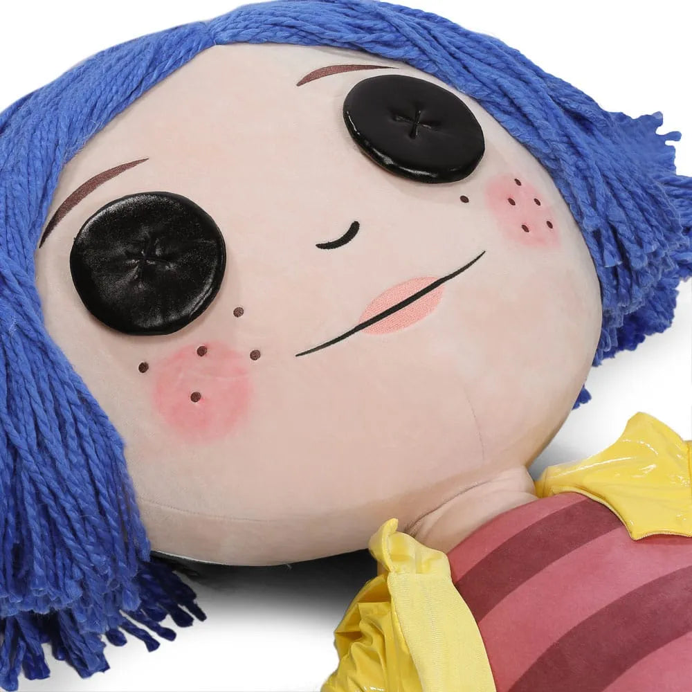 Coraline Life-Size Plüschfigur Coraline with Button Eyes 152 cm - Smalltinytoystore