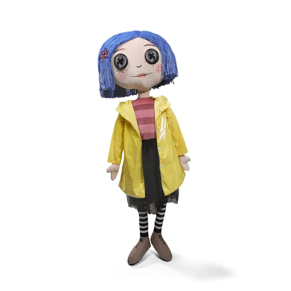 Coraline Life-Size Plüschfigur Coraline with Button Eyes 152 cm - Smalltinytoystore