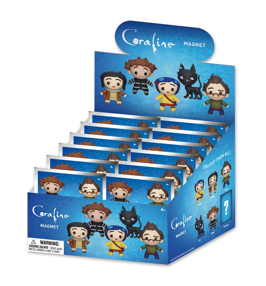 Coraline Magnete blind pack Series 1 Display (12) - Smalltinytoystore