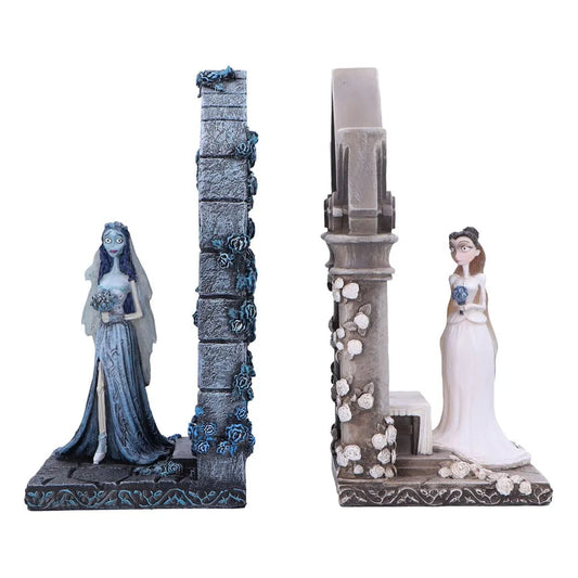 Corpse Bride Emily und Victorial Buchstützen 19 cm - Smalltinytoystore
