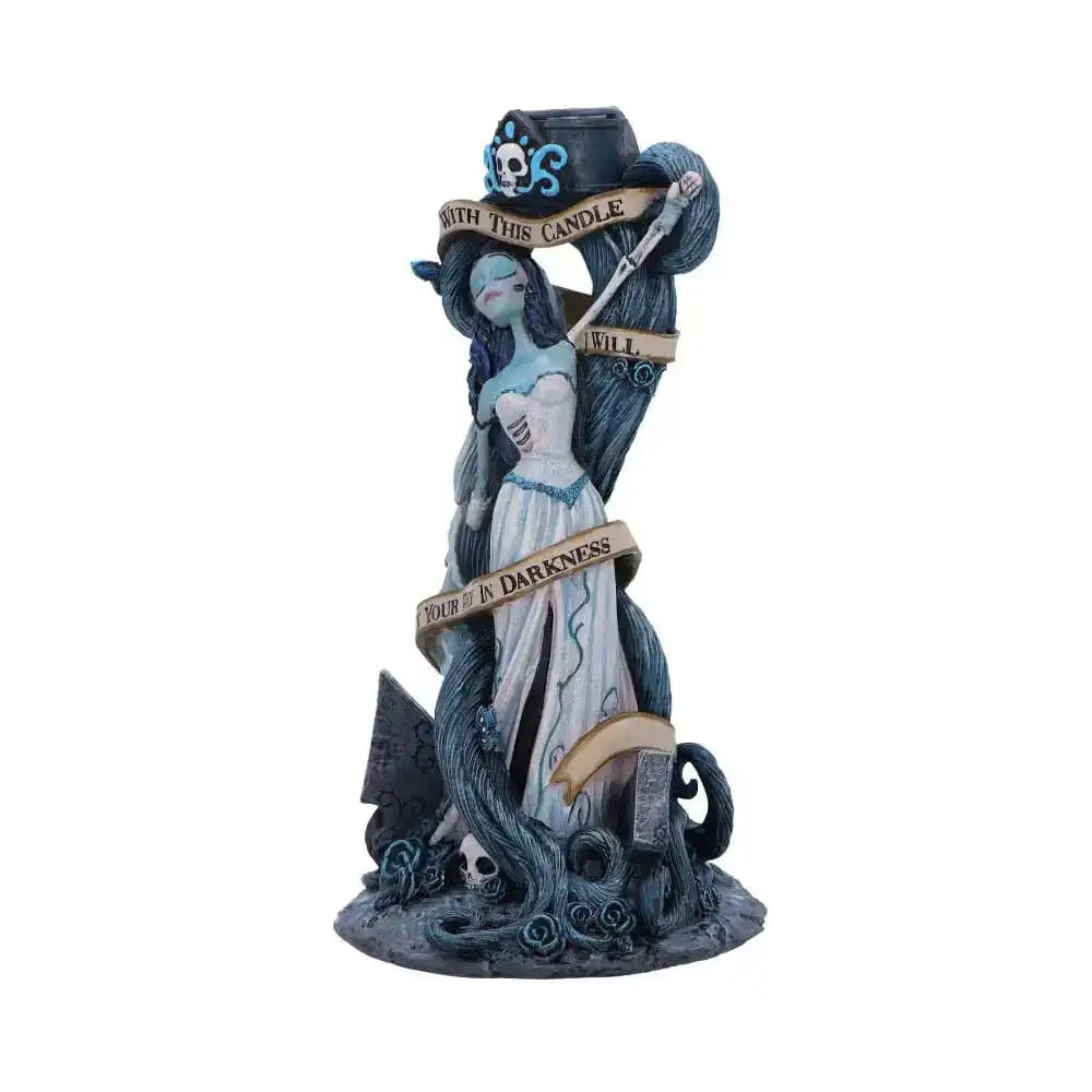 Corpse Bride - Hochzeit mit einer Leiche Kerzenständer With This Candle Vow 19 cm - Smalltinytoystore